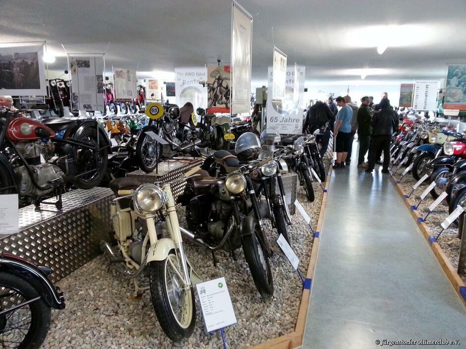 Zweiradmuseum im "Radhaus" in Jürgenstorf