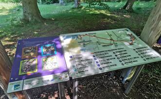 Entdeckerpfad "Biologische Vielfalt" - Station 1 - Lageplan